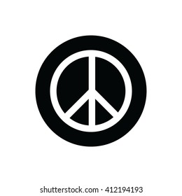 Peace Icon Symbol Stock Vector (Royalty Free) 1066718948 | Shutterstock