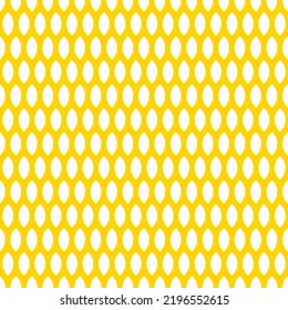 Patrón transparente de pétalos blancos con fondo amarillo.