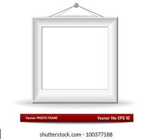 White picture frame
