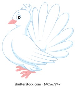 White pigeon