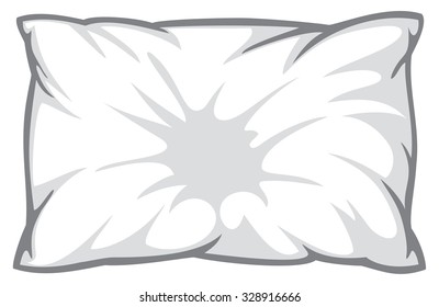 white pillow