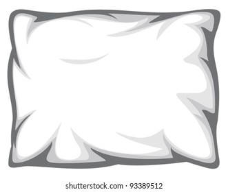 white pillow