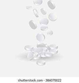White pills