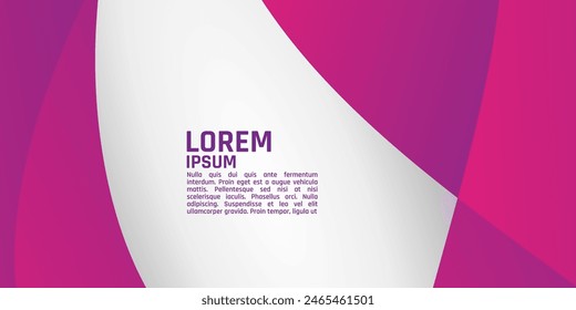A white and pink abstract background with the word  written in purple
