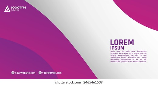 A white and pink abstract background with the word  written in purple
