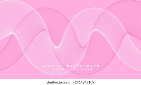 white and pink abstract line backhround design