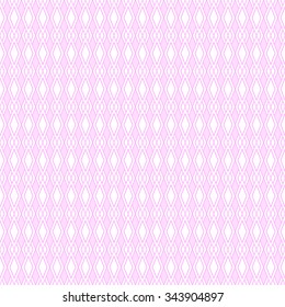 White and pink  abstract seamless geometry background. Vector