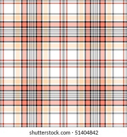 White, pink and black checkered seamless pattern (EPS 10 vector)