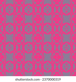 White Pink Grunge Vector Flow. Repeat Ebru. Mediterranean seamless wallpaper.