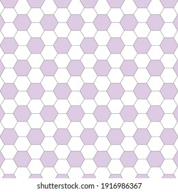 white pink honeycomb patterns on the background, hexagonal patterns, ball pattern vector