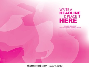 white pink magenta light background can be used for poster, banner, layout, annual report, web design, Invitation, Leaflet, texture Cover page design.