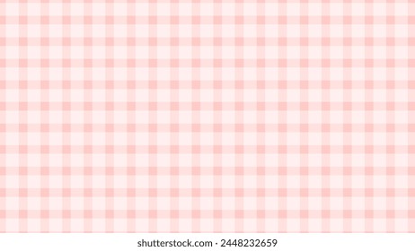 White and pink plaid pattern classic background