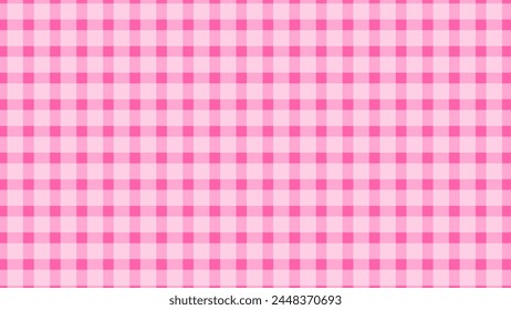 White and pink plaid pattern classic background