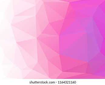 white and pink polygonal mosaic backgrounds,gradient ,can be used for your Business , website ,brand book.