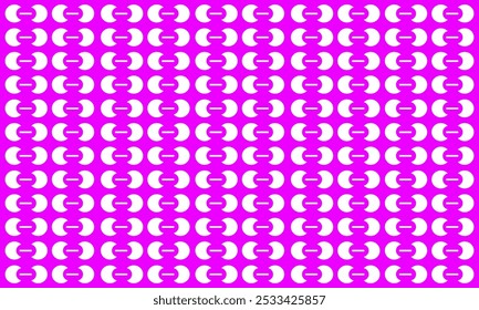 White, pink seamless pattern with shapes horizontal texture pattern. It is a customizable file.