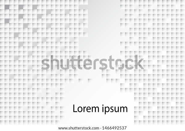 White Pixel Background Vector Abstract Vector Stock Vector (Royalty ...