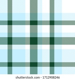 White Plaid, checkered, tartan seamless pattern suitable for fashion textiles and graphics