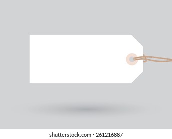 white plain sign