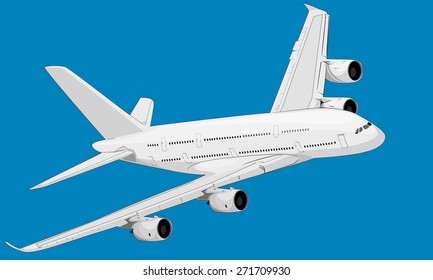 The white plane in the air lay on the right wing
