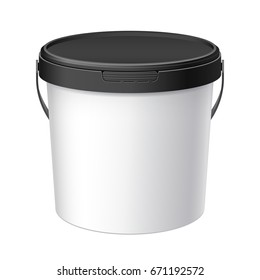 Download Plastic Bucket Mockup Hd Stock Images Shutterstock