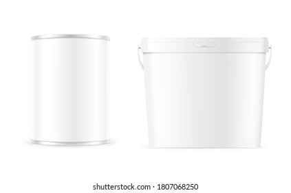 Download Plastic Bucket Mockup Hd Stock Images Shutterstock