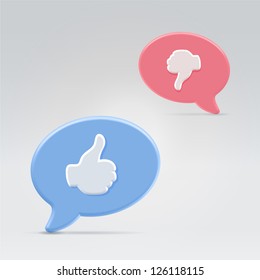White plastic egg shaped label tag in an peach environment