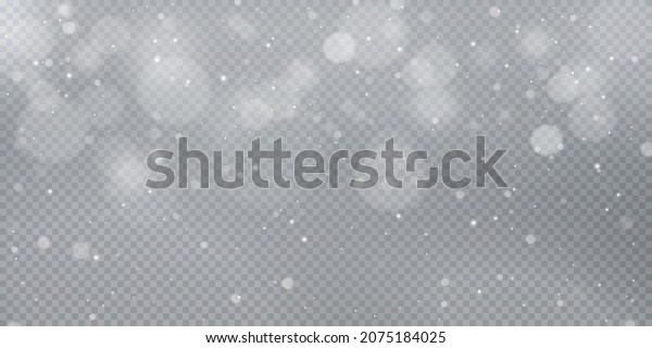 White png\
dust light. Bokeh light lights effect background. Christmas\
background of shining dust Christmas glowing light bokeh confetti\
and spark overlay texture for your\
design.	\
