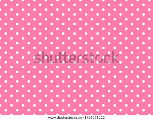 White polka dot background
pattern