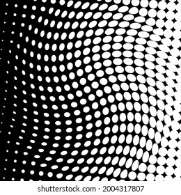 Schwarzer Halfone-Hintergrund. Schwarzer Polka-Punkt. Halftone Muster. Moderner, sauberer Halftonhintergrund, Hintergrund, Textur, Muster oder Overlay. Vektorgrafik.