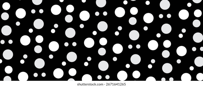 White polka dot painted texture background, Abstract background