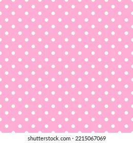 white polka dot seamless pattern 