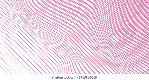 branco polka pontos padrão sobre rosa quente útil como um fundo bom efeito	