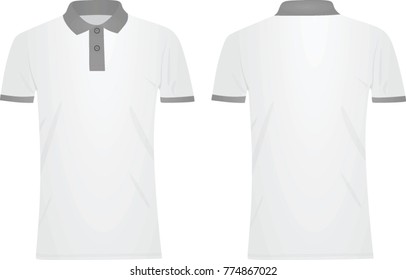 polo t shirt white color