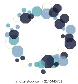 Vector blanco de fondo de polígono blanco. Textura de red de honeycomb. Diseño elegante. Fragmento De Células Azul-Gris. Fondo geométrico.