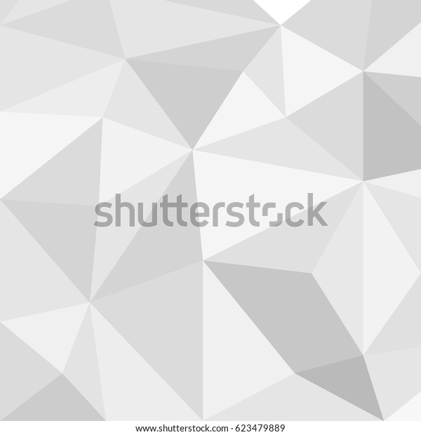 White Polygon Background Vector Illustration Stock Vector (Royalty Free ...