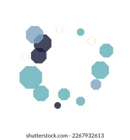 White Polygon Background White Vector. Tile Concept Template. Art Backdrop. Gray Atom Minimal. Geometric Wallpaper.