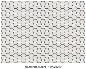 White Polygon Brick Wall, Polygon Pattern, Subway Tile