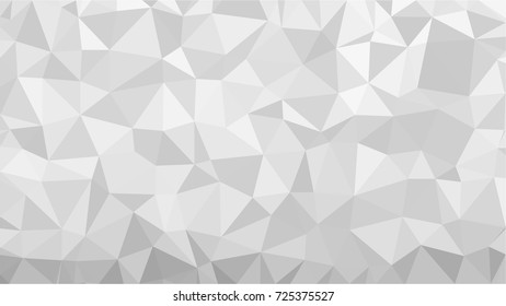 White polygonal geometric creative design background.