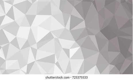 White polygonal geometric creative design background.