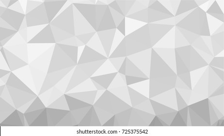 White polygonal geometric creative design background.
