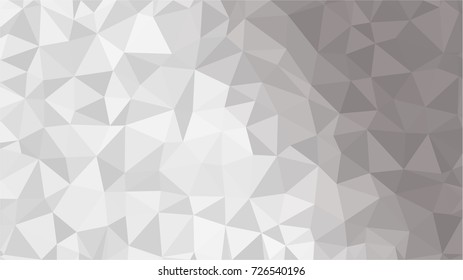 White polygonal geometric creative design background.
