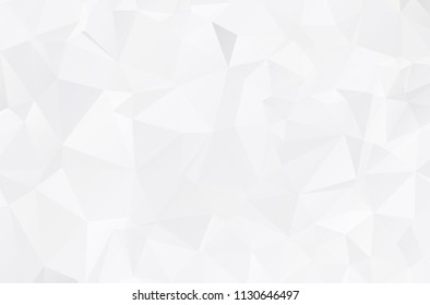 White Polygonal Mosaic Background. geometric pattern, triangles background. Creative Business Design Templates. Vector illustration.
