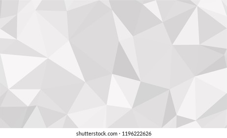 White Polygonal Mosaic Background, Low Poly Style, Vector illustration, Business Design Templates