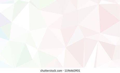 White Polygonal Mosaic Background, Low Poly Style, Vector illustration, Business Design Templates