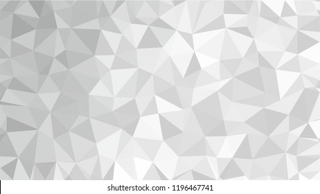 White Polygonal Mosaic Background, Low Poly Style, Vector illustration, Business Design Templates