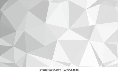 White Polygonal Mosaic Background, Low Poly Style, Vector illustration, Business Design Templates