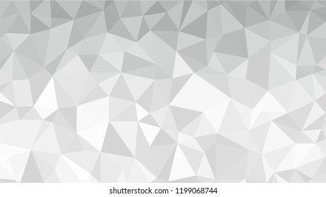 White Polygonal Mosaic Background, Low Poly Style, Vector illustration, Business Design Templates