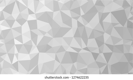 White Polygonal Mosaic Background, Low Poly Style, Vector illustration, Business Design Templates