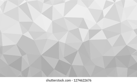 White Polygonal Mosaic Background, Low Poly Style, Vector illustration, Business Design Templates