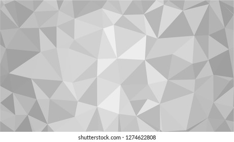 White Polygonal Mosaic Background, Low Poly Style, Vector illustration, Business Design Templates